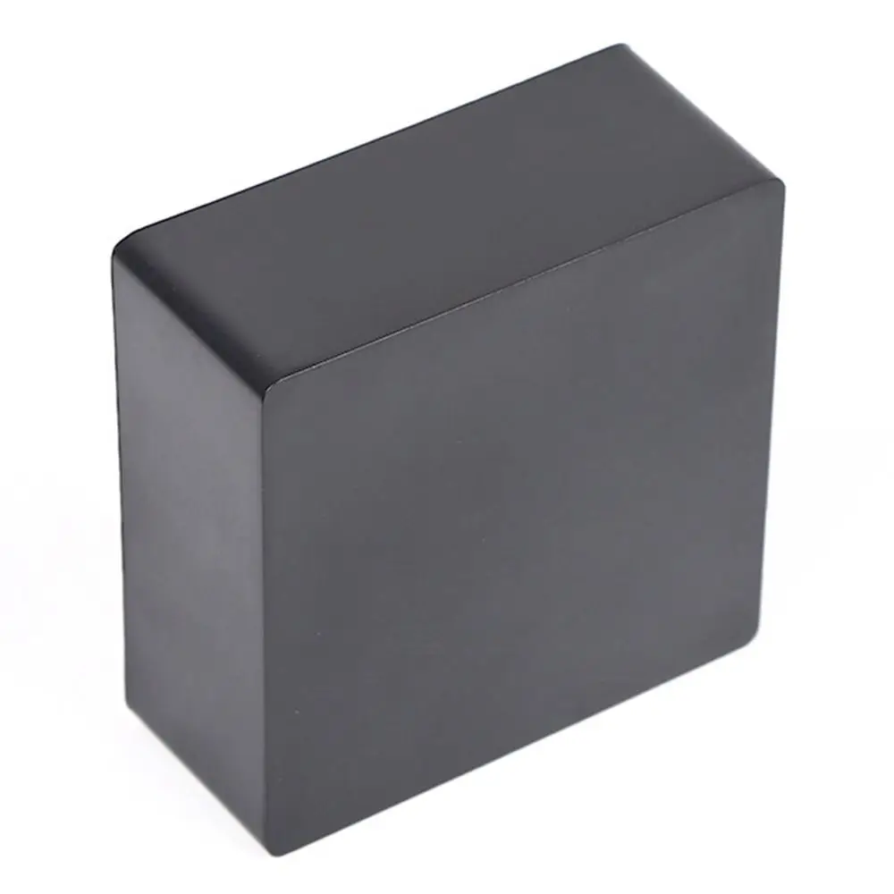 2/4 шт., коробка для электронных проектов, пластиковый Водонепроницаемый черный корпус 