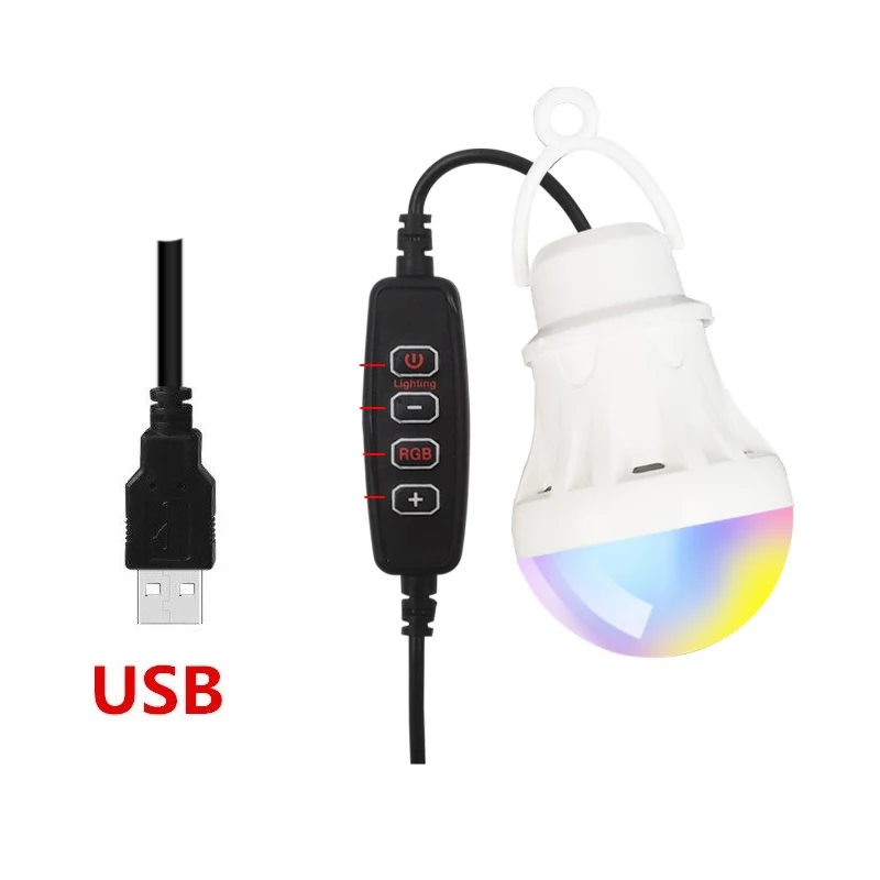 ZK50 Портативная Светодиодная Люстра Мощностью 5 Вт, USB Лампа Аварийного Освещения, Подвесная Палатка, Горящая Лампа Для Кемпинга На Открытом Воздухе Изображение 2