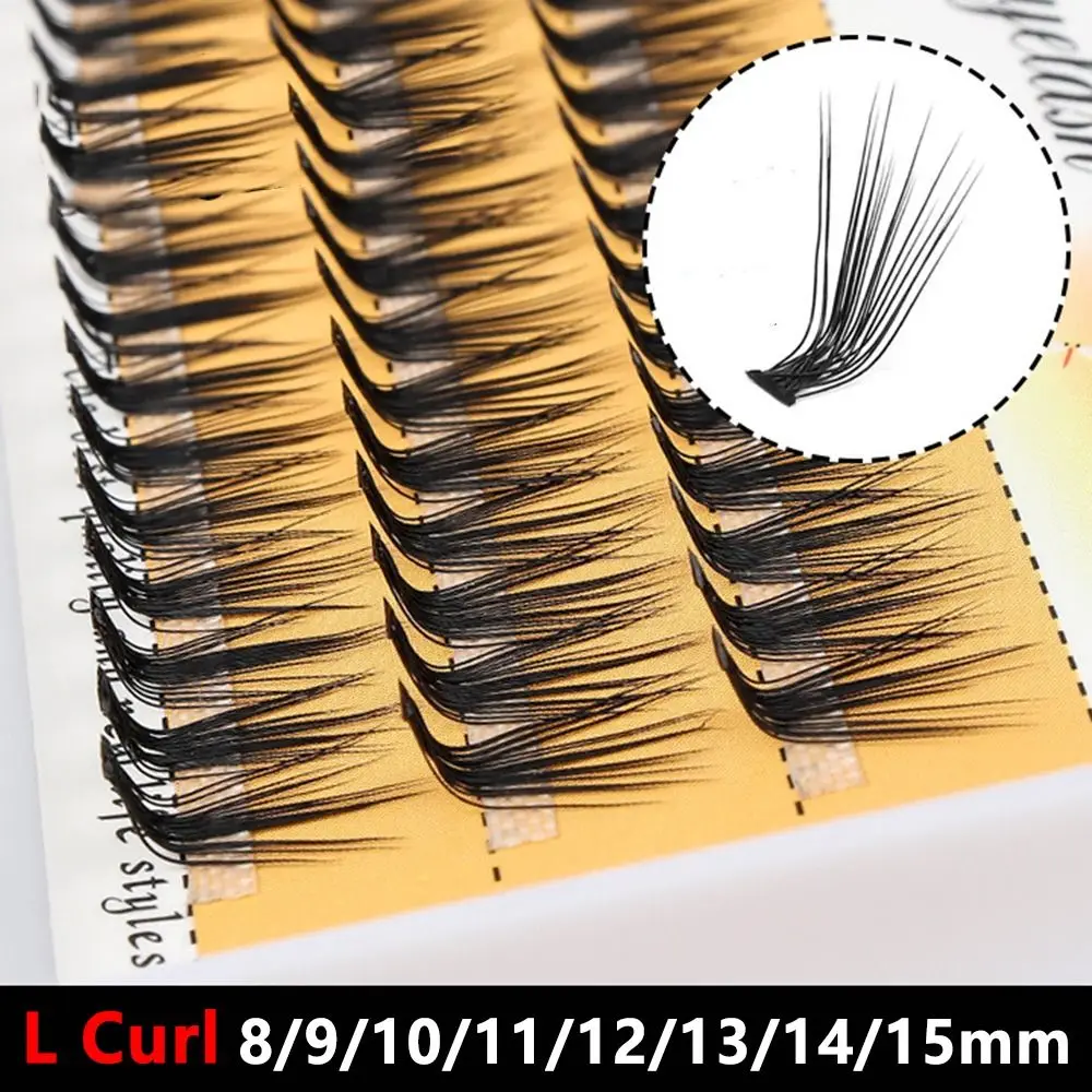 Новая Подставка для Накладных Ресниц из Норки 60 Clusters L Curl для Макияжа 10D/20D Для Индивидуального Наращивания Ресниц Ручной Работы Изображение 3