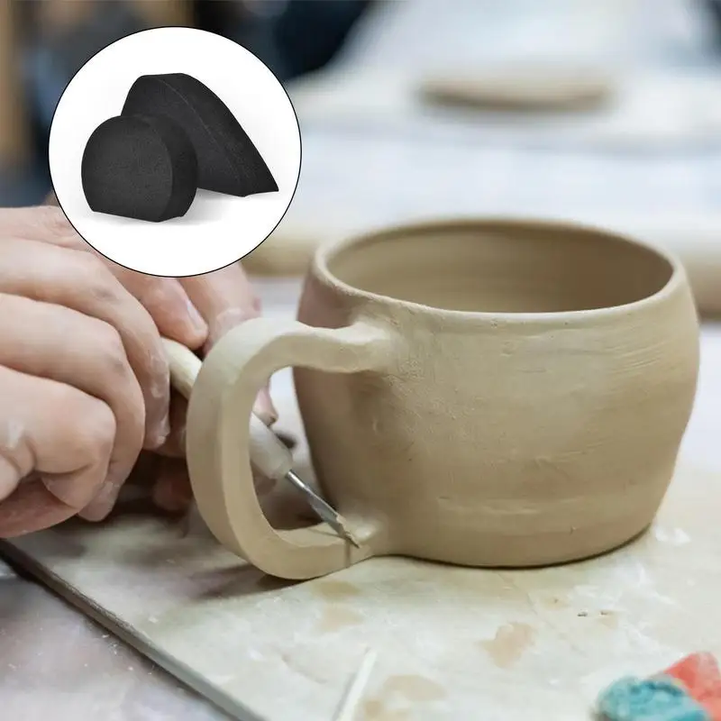 Форма для ручек кружек, глиняные формы, маленькие ручки для чайных чашек, стеклянные чаши, удобно использовать для школьных занятий, семейных посиделок. Изображение 2