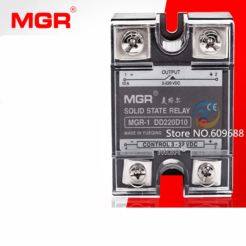 Однофазное твердотельное реле Mager MGR SSR MGR-1 DD220D10 Переключатель DD220D25 Изображение 0