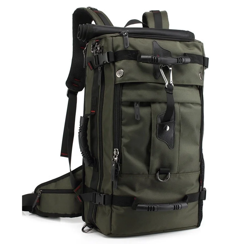 50Л Водонепроницаемый Прочный Дорожный Рюкзак Для мужчин И женщин, Многофункциональные Рюкзаки для ноутбуков 17,3, Мужская уличная сумка для багажа mochilas Изображение 0