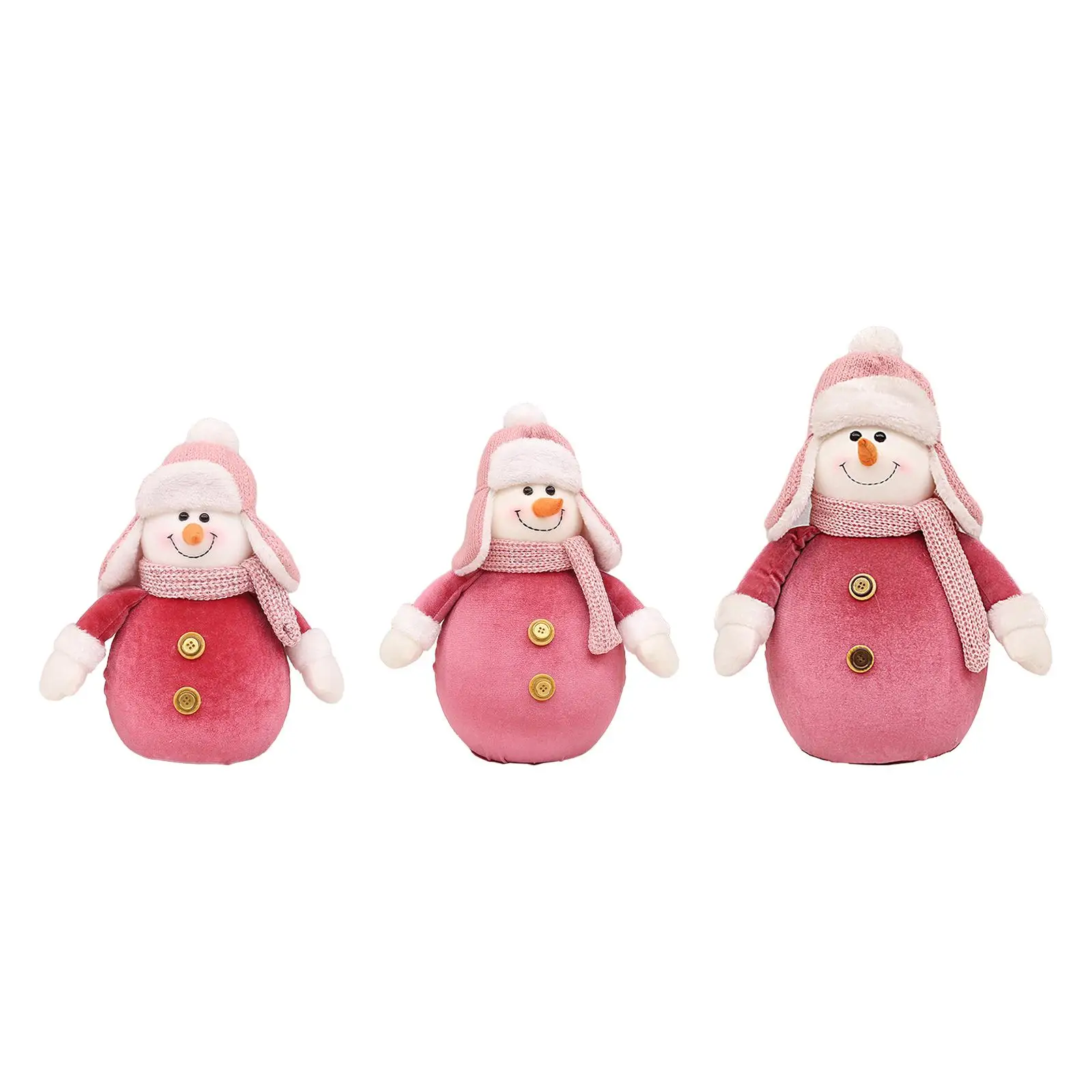 Рождественское украшение столешницы, кукла-снеговик для центральной полки в гостиной Изображение 0