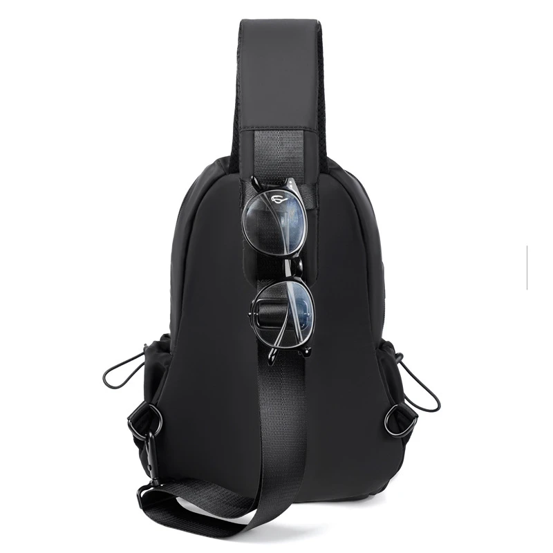 Дорожная сумка через плечо, водонепроницаемая, с USB-зарядкой, нейтральные сумки через плечо, школьные мужские повседневные спортивные сумки на грудь Изображение 1