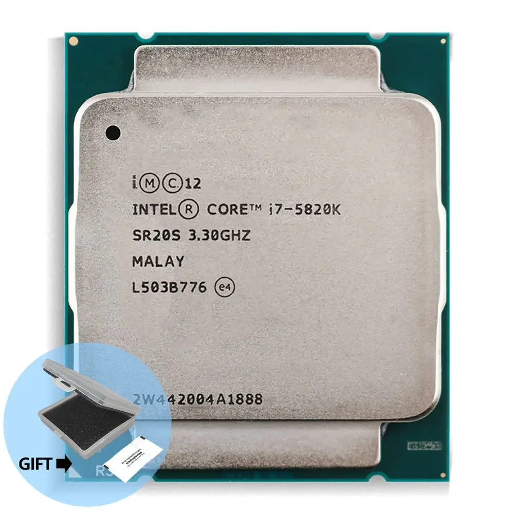 Процессор Intel coreSR20S 6-ядерный 3,30 ГГц 22 нм 15 Мб 140 Вт  i7-5820K i7 5820K Изображение 0