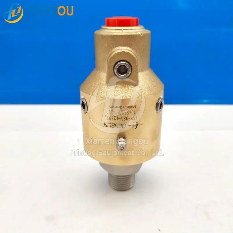 157-083-125972 Поворотный соединительный клапан цилиндра печатающие детали головка спиртового охлаждения Deublin поворотный клапан Изображение 3